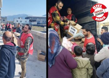 Osmaniye'de yardım çalışması yürüten TKP'liler gözaltına alındı