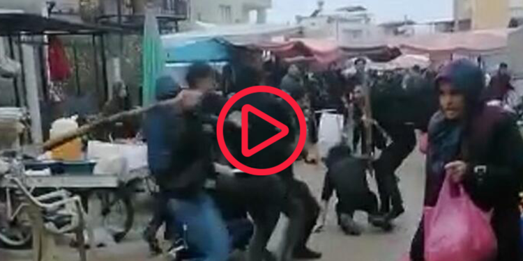 Pazar yerinde sopalı kavga: Dört gözaltı