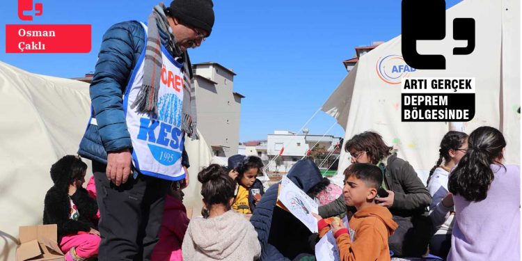 Pazarcık’ta çocukların yüzünün güldüğü tek yere polis engeli