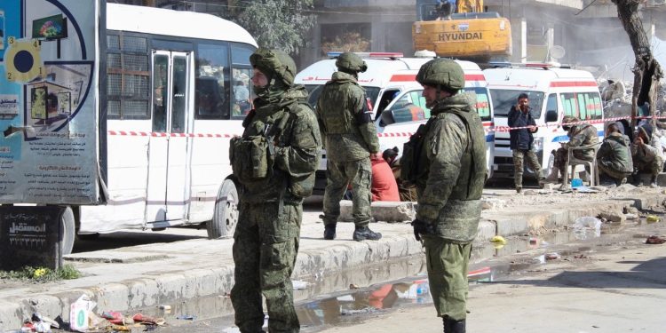 Rusya: 300'den fazla Rus askeri Suriye'de deprem çalışmalarında yer alıyor