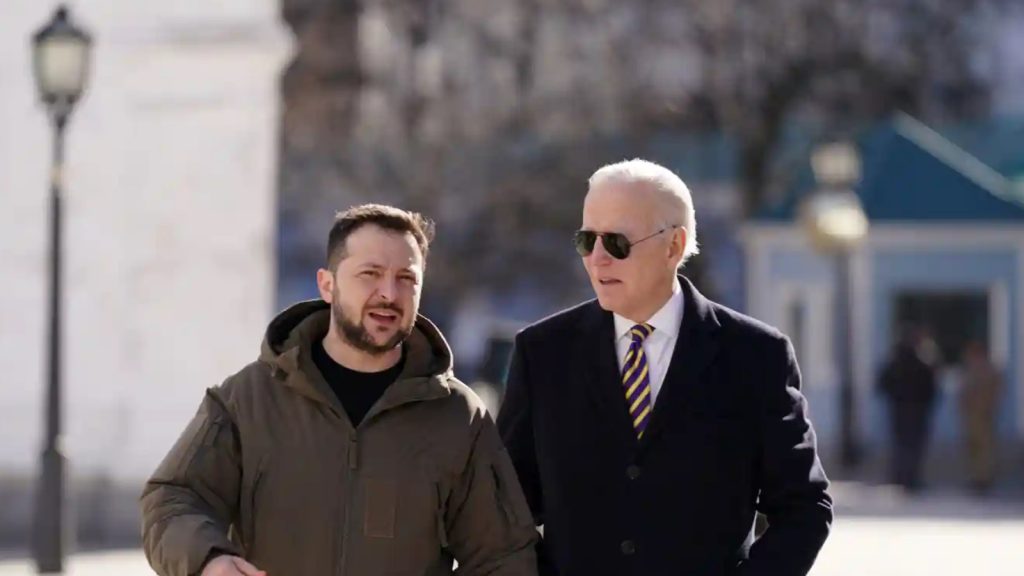 Rusya'nın başlattığı savaşın birinci yılına girerken ABD Başkanı Biden'dan Kiev'e sürpriz ziyaret!