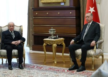 Saray'da Cumhur İttifakı zirvesi: Erdoğan ile Bahçeli görüştü