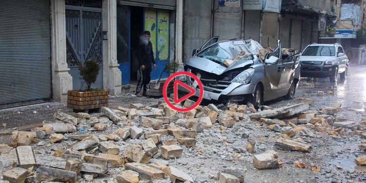 Suriye'nin pek çok bölgesinde kurtarma çalışmaları sürüyor