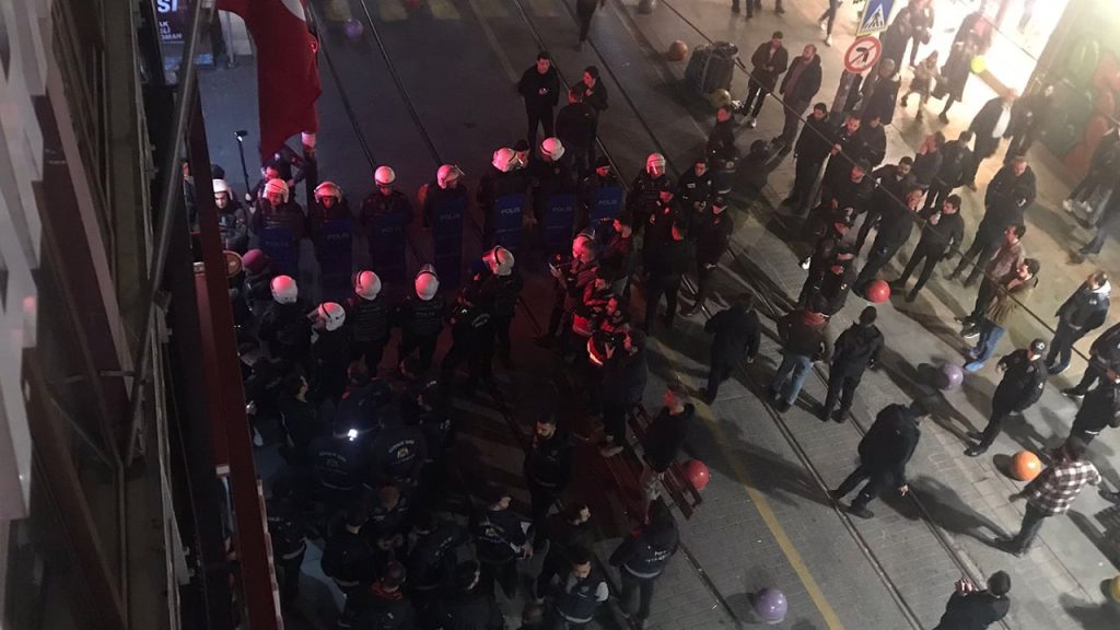 TİP'in Kızılay'ı protesto eylemi de engellendi: Çok sayıda gözaltı var