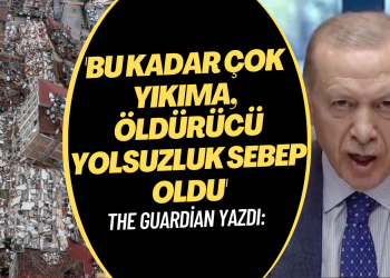 The Guardian: Bu kadar çok yıkıma, öldürücü yolsuzluk sebep oldu