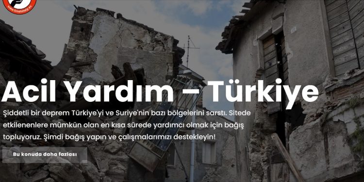 Time To Help’ten Türkiye’ye yardım kampanyası