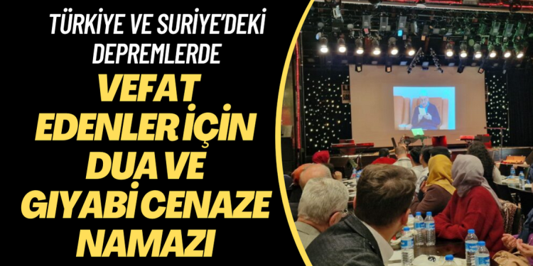 Türkiye ve Suriye’deki depremlerde hayatlarını kaybedenler unutulmadı.