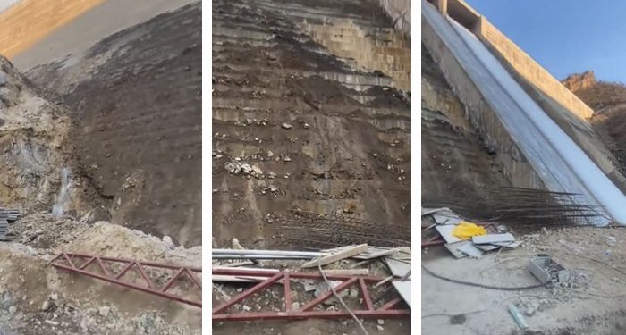 Ürküten görüntüler! Ferhat Encü paylaştı; İnceler barajı patlamak üzere, önlem alın