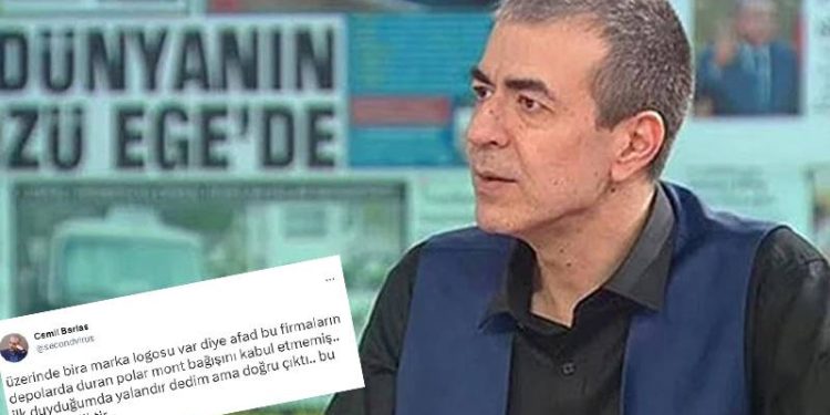 Yandaş Barlas bile isyan etti: Bira logosu var diye polar montlar kabul edilmemiş