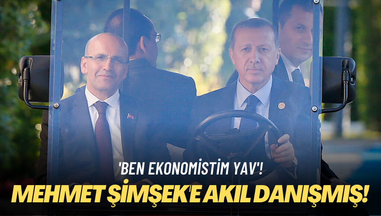 ‘Ben ekonomistim yav’: Mehmet Şimşek’e akıl danışmış!