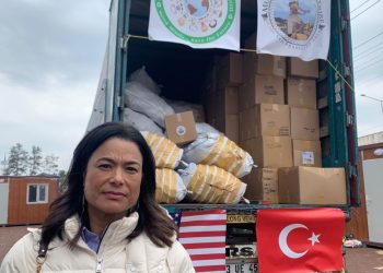 Kızılderililerden Adıyaman’daki Depremzedelere Yardım