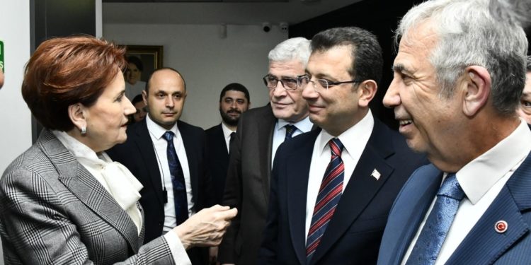 İmamoğlu ve Yavaş İçin Cumhurbaşkanı Yardımcılığı Öneren Akşener Millet İttifakı Toplantısına Katılıyor