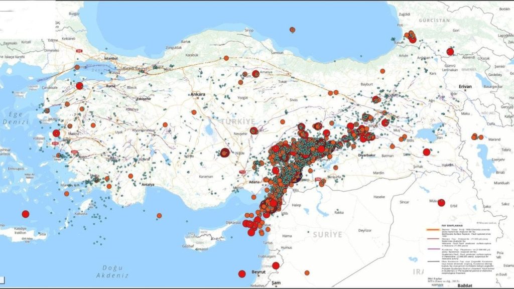 1 ayda 13 bin deprem oldu