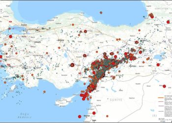 1 ayda 13 bin deprem oldu
