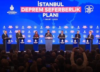 İBB Başkanı İmamoğlu, ‘İstanbul Deprem Seferberlik Planını’ açıkladı