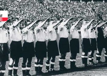 Sahalarda Nazi selamları