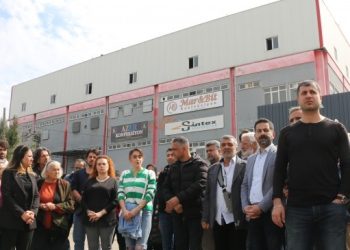 İşçiler tazminat hakları için eylemde