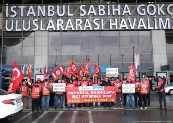 Nakliyat-İş Sendikası’ndan işten çıkarılmalara karşı eylem