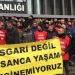 Şişli Belediyesi işçilerinden zam protestosu