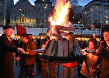 Kürtler Lozan’da Newroz’u kutladı