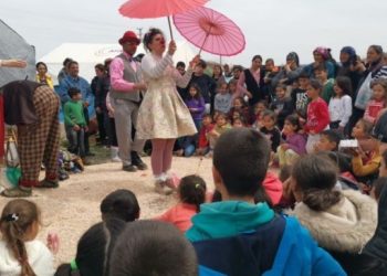 Sınır Tanımayan Palyaçolar’dan çocuklar için etkinlik