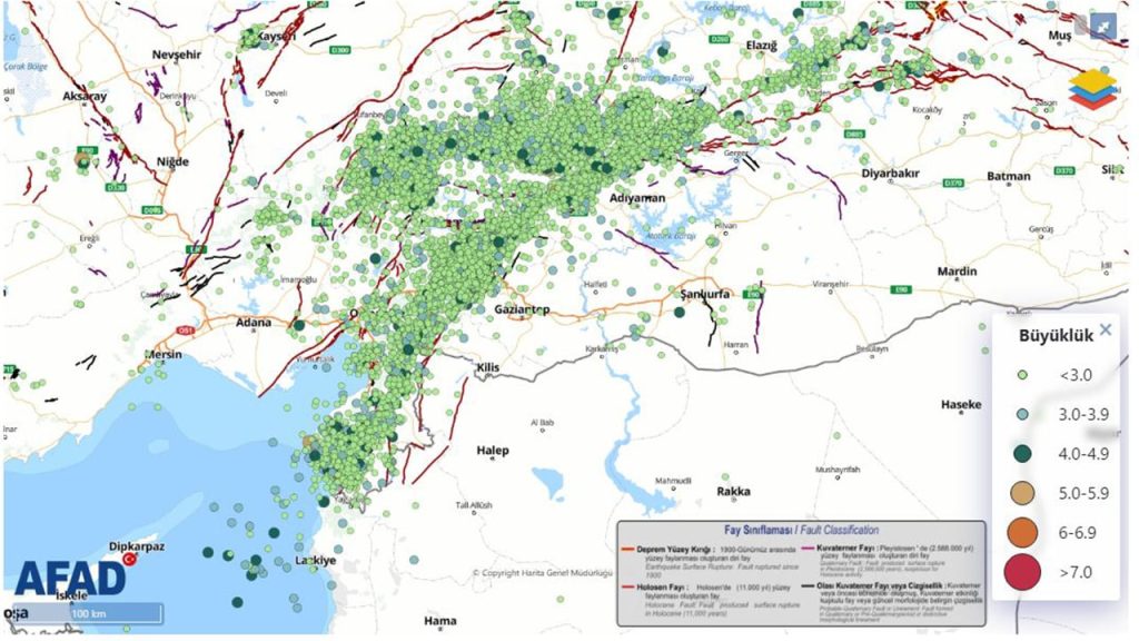AFAD: 17 bine yakın artçı deprem meydana geldi