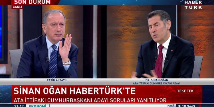 ATA İttifakı'nın cumhurbaşkanı adayı Sinan Oğan: Oyumuz yüzde 16'larda