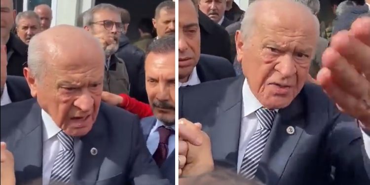 Bahçeli depremzedeleri fırçaladı: ‘Sessizlik olacak, indirin şunları’