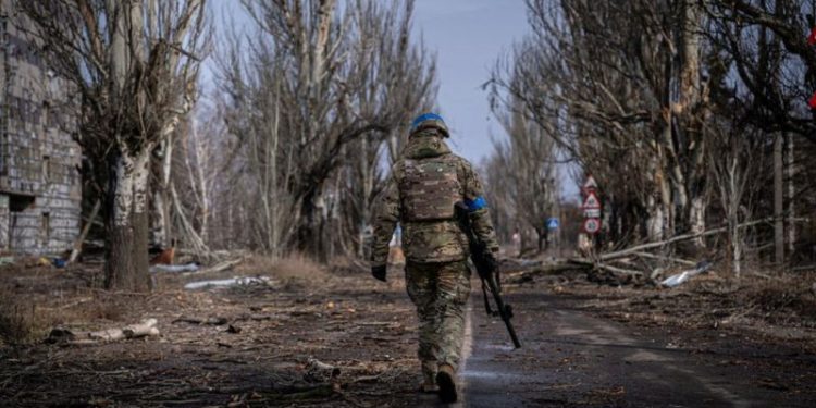 Bahmut harabeye dönmüş bir yer.