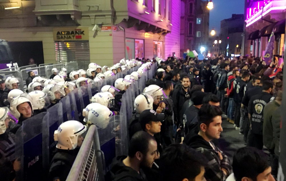 Beyoğlu Kaymakamlığı, İstanbul Feminist Gece Yürüyüşü’nü ‘toplumsal huzur’ gerekçesiyle yasakladı