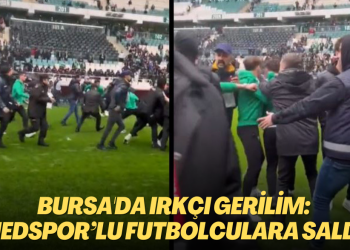 Bursa’da ırkçı gerilim: Antrenman sırasında Amedspor’lu futbolculara saldırı
