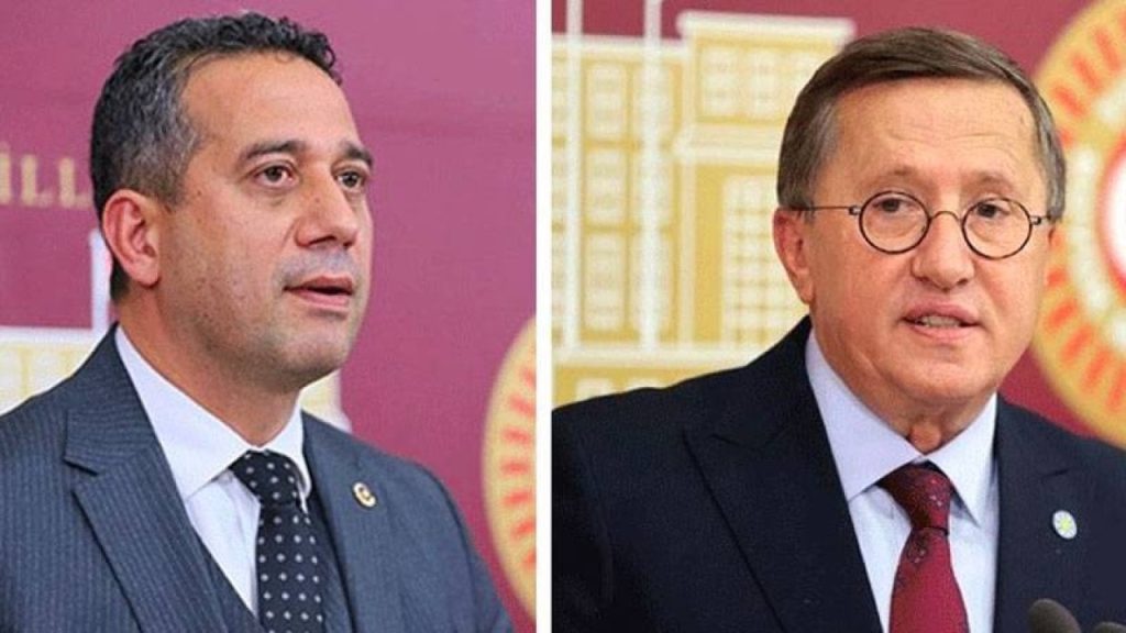 CHP: Ali Mahir Başarır ve Lütfü Türkkan'ın fezlekeleri dönem sonuna bırakılsın