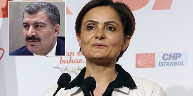 Canan Kaftancıoğlu'ndan Fahrettin Koca'ya Hatay tepkisi