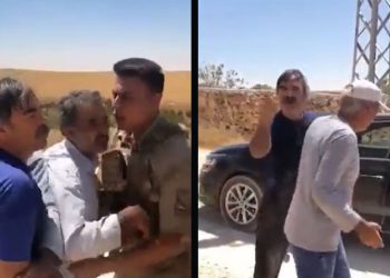 Çevirmeden kaçan Mazhar Bağlı, jandarmaya hakaret etti: Teröristlik, eşkiyalık yapıyorlar!