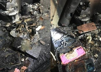 Çoklu prizde aynı anda şarj edilen 3 cep telefonu evi yaktı