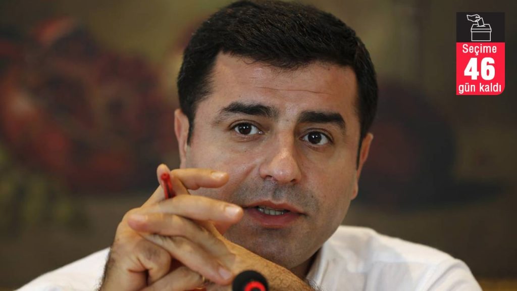 Demirtaş milletvekili adaylarına seslendi: 'Demokrasi tacını önce kendi başınıza oturtun'