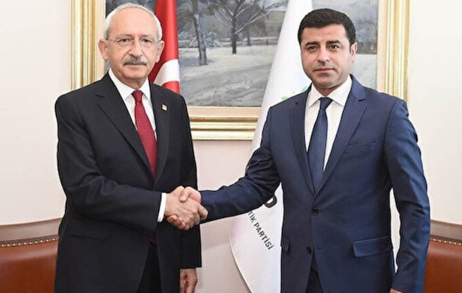 Demirtaş’tan Kılıçdaroğlu’na çağrı: ‘Hayırlı olsun, kendisini HDP’ye bekliyoruz’