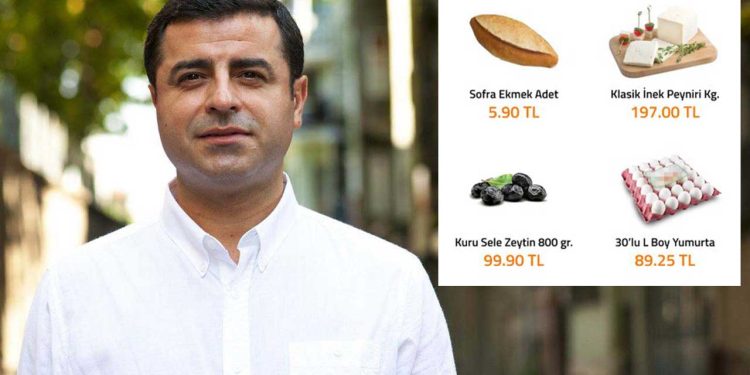 Demirtaş'tan yoksulluk paylaşımı: Türkiye aç karınla kan ağlıyor