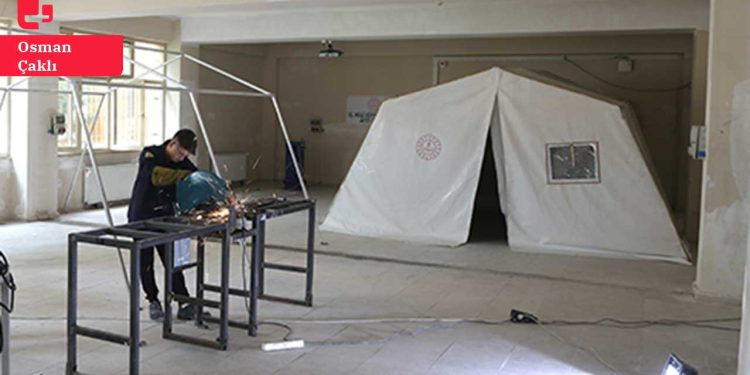 'Deprem çadırlarına logo' ile gündemdeydi: MEB'den Bursa soruşturması