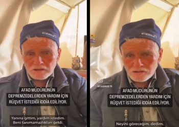 Depremzede vatandaş: AFAD yetkilisi yardım için benden rüşvet istedi
