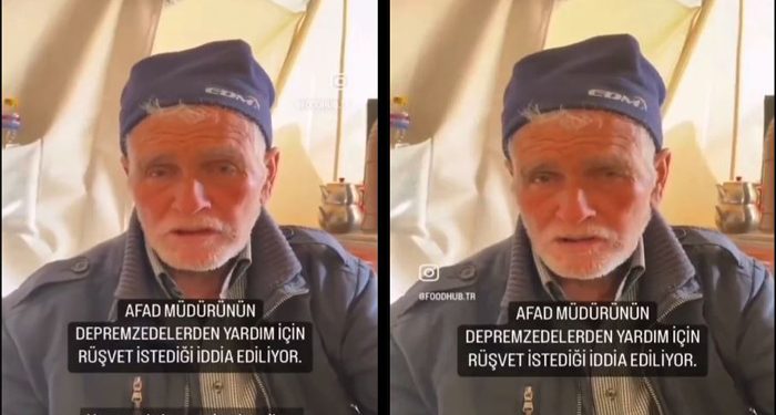 Depremzede vatandaş: AFAD yetkilisi yardım için benden rüşvet istedi