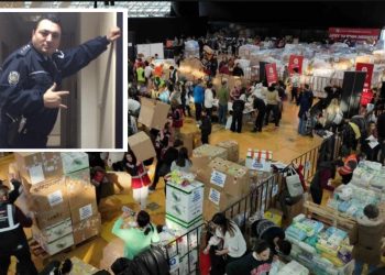 Depremzedelere gönderilen yardım malzemelerini çalan emniyet müdür yardımcısı gözaltına alındı