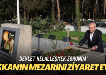 Devlet helalleşmek zorunda: Gaffar Okkan’ın mezarını ziyaret etti