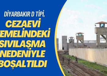 Diyarbakır D Tipi Cezaevi temelindeki sıvılaşma nedeniyle boşaltıldı