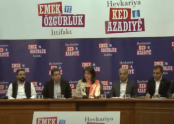 Emek ve özgürlük ittifakı, cumhurbaşkanlığı seçiminde aday çıkarmayacağını açıkladı.