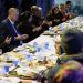 Cumhurbaşkanı Recep Tayyip Erdoğan, İstanbul’da Büyükçekmece öğrenci yurdunda bulunan depremzedelerle iftarda bir araya geldi.