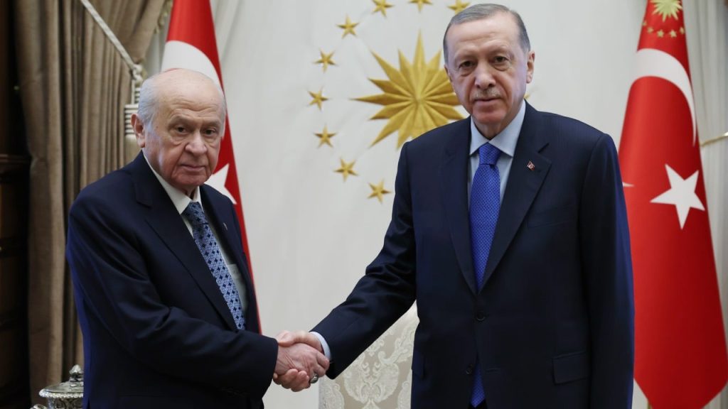 Erdoğan ve Bahçeli Millet İttifakı krizinden sonra ilk kez bir arada