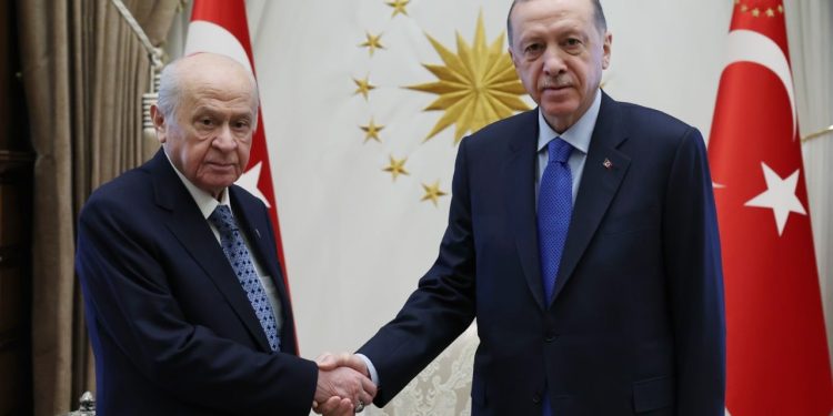 Erdoğan ve Bahçeli Millet İttifakı krizinden sonra ilk kez bir arada