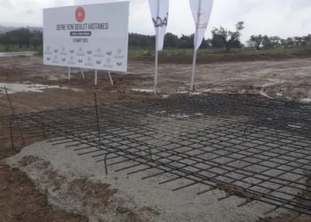 Erdoğan'ın törenine katıldığı hastanenin temeli kaldırıldı
