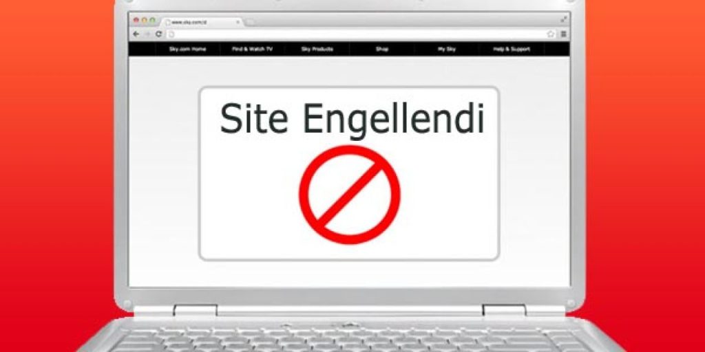 Erişim engellerini duyuran web sitesi de erişime engellendi